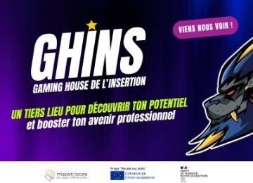 R&eacute;v&egrave;le tes skills, un concept innovant d&rsquo;accompagnement et un lieu atypique : la Gaming House de l&rsquo;Insertion